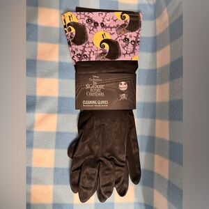 Disney Halloween Nightmare Before Christmas Heavy Duty Cleaning Gloves NWT